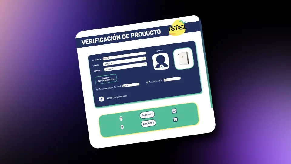 Screenshot of the App de Verificación de Cuadros